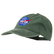 NASA Insignia Embroidered Pigment Dyed Cap