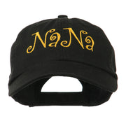 Wording of NaNa Embroidered Cap