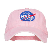 NASA Insignia Embroidered Pigment Dyed Cap