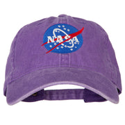 NASA Insignia Embroidered Pigment Dyed Cap