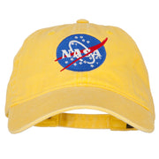 NASA Insignia Embroidered Pigment Dyed Cap