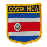 North and South America Flag Embroidered Patch Shield