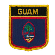 North and South America Flag Embroidered Patch Shield