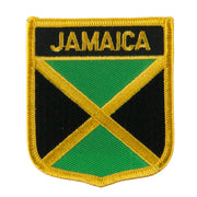 North and South America Flag Embroidered Patch Shield