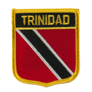 North and South America Flag Embroidered Patch Shield