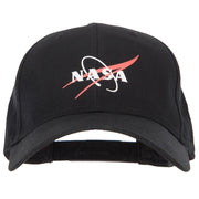 NASA Logo Symbol Heat Transfer Solid Cotton Twill Pro Style Cap