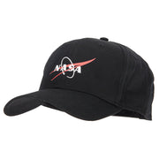 NASA Logo Symbol Heat Transfer Solid Cotton Twill Pro Style Cap