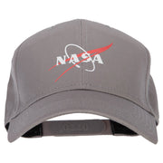 NASA Logo Symbol Heat Transfer Solid Cotton Twill Pro Style Cap