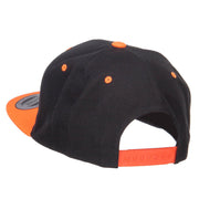 Diamond Outline Embroidered Neon Flat Bill Cap