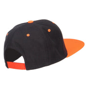 Diamond Outline Embroidered Neon Flat Bill Cap