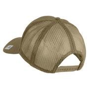 United States Marines Semper Fi Embroidered Solid Cotton Twill Mesh Prostyle Cap - Khaki OSFM