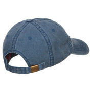 Mini California Bear Embroidered Washed Cap