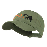 Have a Nice Day Halloween Cat Embroidered Cap