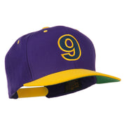 Arial Number 9 Embroidered Classic Two Tone Cap