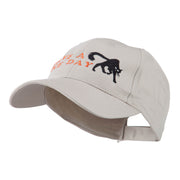 Have a Nice Day Halloween Cat Embroidered Cap