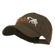 Have a Nice Day Halloween Cat Embroidered Cap