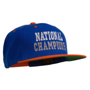 National Champions Embroidered Snapback Cap