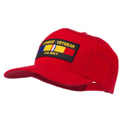 US Navy Combat Veteran Patched Cap