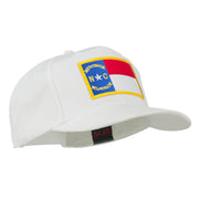 Eastern State North Carolina Embroidered Patch Cap