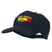 US Navy Combat Veteran Patched Cap