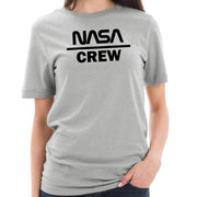 NASA Crew DTG Designed Unisex Short Sleeve Cotton Jersey T-Shirt