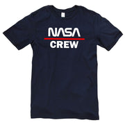 NASA Crew DTG Designed Unisex Short Sleeve Cotton Jersey T-Shirt