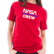 NASA Crew DTG Designed Unisex Short Sleeve Cotton Jersey T-Shirt