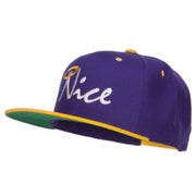 Nice Embroidered Two Tone Snapback