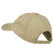 Number One Daddy Embroidered Washed Cotton Cap