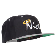 Nice Embroidered Two Tone Snapback