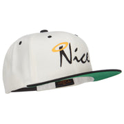 Nice Embroidered Two Tone Snapback