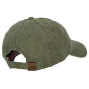 82nd Airborne Veteran Embroidered Washed Cotton Twill Cap