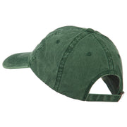 Number One Daddy Embroidered Washed Cotton Cap