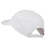 Number One Daddy Embroidered Washed Cotton Cap