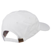 Number One Daddy Embroidered Washed Cotton Cap