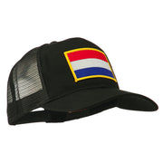 Netherlands Flag Patched Mesh Cap