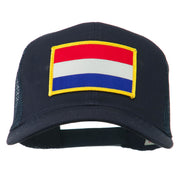 Netherlands Flag Patched Mesh Cap