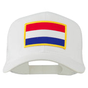 Netherlands Flag Patched Mesh Cap