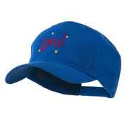 Christmas Noel with Stars Embroidered Cap