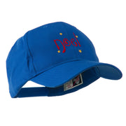 Christmas Noel with Stars Embroidered Cap