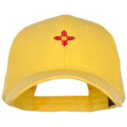 New Mexico Flag Logo Embroidered Low Cap