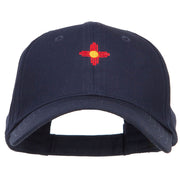 New Mexico Flag Logo Embroidered Low Cap