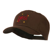 Christmas Noel with Stars Embroidered Cap