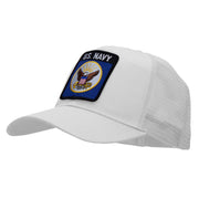 US Navy Eagle Small Patched Cotton Mesh Cap