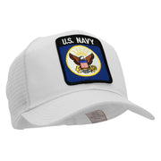 US Navy Eagle Small Patched Cotton Mesh Cap