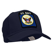 US Navy Eagle Small Patched Cotton Mesh Cap