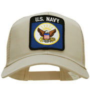 US Navy Eagle Small Patched Cotton Mesh Cap