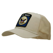 US Navy Eagle Small Patched Cotton Mesh Cap