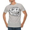 Troll Face Meme Graphic Design Lane Seven Ring Spun Jersey Cotton Short Sleeve Premium T-Shirt