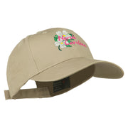 USA State North Carolina Embroidered Low Cap